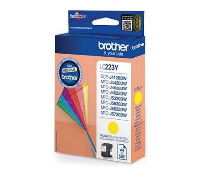 Tusz Brother LC223Y yellow 550 str.